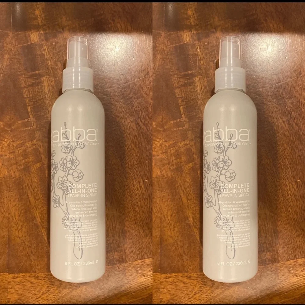 Abba Pure Performance All In One Leave In Spray 8 oz
